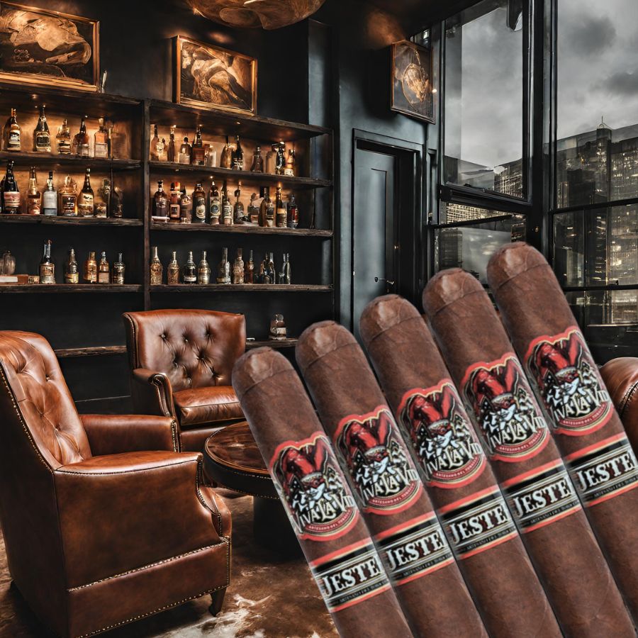 The Viva La Vida Jester cigar sold by Toro Cigar Company